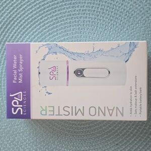 SPA SCIENCES NANO MISTER FACIAL WATER MIST SPRAYER